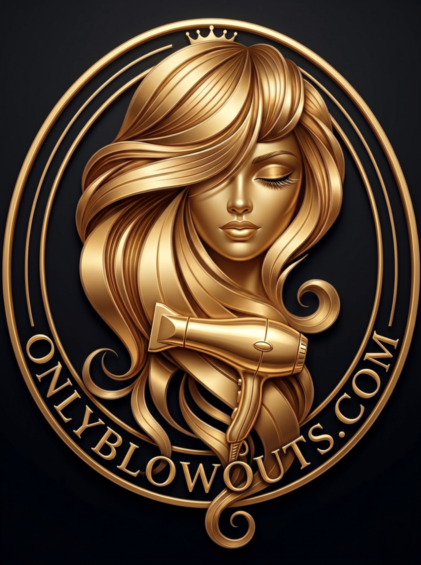 Only Blowouts Logo